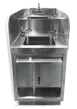 Steel Works SW24-UHSDS14 Underbar Hand Sink Unit 1 image