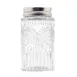 TableCraft 13011 Salt & Pepper Shaker, 3.5oz Clear Sunflower Glass, 2"W x 2"D x 3-3/4"H, Set 1 image
