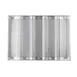 TableCraft 13534 Bun & Sheet Pan, 18"W x 12-3/4"D x 1"H, 5‑Mold Aluminum Roll Pan 1 image