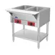 Atosa USA EHS-OW-2 30" 2-Well Electric Steam Table, Undershelf, 120V 3 image