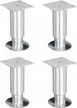 Vulcan ABC-FEET Security/Seismic Legs with Mounting Plate, 6" Height, Bamboo, Set of 4 Table Bases 1 image