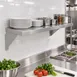 Vulcan PLTRAIL-VCCB60 Stainless Steel Plate Rail - 60" Wide X 10" Deep 2 image