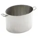 American Metalcraft BTF13 15-Quart Fluted Stainless Steel Beverage Tub – 16 Qt Capacity – Party Tub 1 image