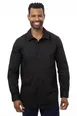 Chef Works D151-BLK-M Dress Shirt – Black, Medium, 64/34/2 Poly/Cotton, Adjustable Cuffs 1 image