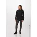 Chef Works SFB01W-BLK-2XL - Women's 2XL Long Sleeve Dress Shirt, Black, Poly/Cotton Blend, Collared 1 image