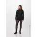 Chef Works SFB01W-BLK-L Women's Long Sleeve Dress Shirt, Black, Size L, Poly/Cotton Blend 1 image
