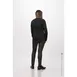Chef Works SFB01W-BLK-XL - Women's Long Sleeve Dress Shirt, Black, XL, Poly/Cotton/Elastane 2 image