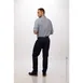 Chef Works SFB02-BLU-3XL - Men's 3XL Verismo Dress Shirt, Blue, 62/38 Cotton/Poly, Long Sleeves 2 image