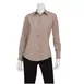 Chef Works SLWCH002-ECR-XL Women's Dress Shirt, XL, Ecru, 60/40 Cotton/Poly, Long Sleeves, Anti‑Wrinkle 1 image