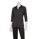 Chef Works WA34-BLK-L - Women's Finesse 3/4 Sleeve Dress Shirt, Large, Black, Poly/Cotton/Elastane 1 image