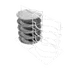 Metro MBQ-P2-17 Plate Cover Carrier 1 image