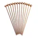 TableCraft Products 12257 Bronze Cocktail Picks, 4.25" Stainless Steel, Set of 12 - 12/Pack 1 image