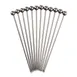 TableCraft Products 12258 Gunmetal Cocktail Picks, 4.25" Long, 18/8 Stainless Steel, 12-Pack - 12/Pack 1 image