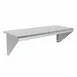 Vulcan PLTRAIL-ACB36 Plate Shelf, Plate Rail, 36" Wide x 10-5/8" Deep, Stainless Steel Finish 1 image