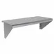 Vulcan PLTRAIL-ACB60 Plate Shelf, Plate Rail, 60" Wide x 10-5/8" Deep, Stainless Steel Finish 1 image