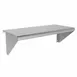 Vulcan PLTRAIL-ACB72 Plate Shelf, Plate Rail, 72" Wide x 10-5/8" Deep, Stainless Steel Finish 1 image