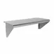 Vulcan PLTRAIL-CG60 Plate Shelf, Plate Rail, 60" Wide x 10-5/8" Deep, Stainless Steel Finish 1 image