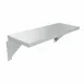 Vulcan PLTRAIL-VCCB72 Plate Shelf, Plate Rail, 72" Wide x 10" Deep, Stainless Steel Construction 1 image
