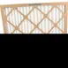 AllPoints 1241579 Air Cleaner Filter Kit, 20"H x 20"W x 1"D, MERV7, Polyester, White, 1/Case 1 image