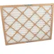 AllPoints 1241580 Air Cleaner Filter Kit – 20"H x 25"W x 1"D, MERV7, Polyester Frame, White, 1/Case 1 image
