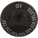 AllPoints 221640 Thermostat Knob, Off-550-200, 2-1/4" Dia 1 image