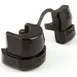 AllPoints 8002066 Strain Relief, 3/4"W x 3/4"D, black 1 image