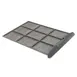 AllPoints 8006498 Air Cleaner Filter Kit, HEPA 12"x12"x4", Fiberglass, White - 1/Case 1 image