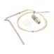 AllPoints 8026183 Probe Kit – 5" Probe, 24-3/4" Leads, 2‑Pin Molex, Stainless Steel – 1/Case 1 image