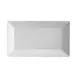 GET PP1029627836I White Rectangular Melamine Cafeteria Tray 13" x 8" Plastic - 1 Dozen 1 image