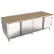 BK Resources CMT-3696H2 Dual Access Chef Table 1 image