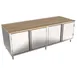 BK Resources CMT-3696HL2 Dual Access Chef Table 1 image