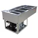 BK Resources E-CP3-4 Drop-In Cold Food Well, (4) Wells, 3" Deep Pan Rails 1 image