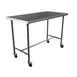 BK Resources FVT-8430 Pub Table, 84"D X 30"W X 42"H, 18 Guage Stainless Steel 1 image