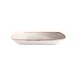 GET PA1605437612 Serving Tray, 10-1/2" x 5" Rectangular Porcelain, Artisan Beige - 1 Dozen 1 image