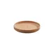 GET PA1930990412 China Tea Saucer, 6.1" Round Porcelain, Rustic Corona Mars - 1 Dozen 1 image