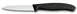 Victorinox 6.7633-X3 Paring Knife – 3.25" Black Handle, Wavy Blade, 3" Length – 1/Box 1 image