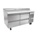 Asber APTP 67 D4 67.5" Wide 4-Drawer Pizza Prep Table, 9 Pans 1 image