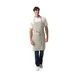 Chef Works ABN13-SAG-0 Bib Apron – 20.5" W x 34" D, Green, 55% Hemp 45% Tencel, Adjustable, 2 Hip Pockets 1 image