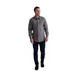 Chef Works D151-GRY-L Dress Shirt – Large, Grey, Poly/Cotton, 4oz, Long Sleeve, Adjustable Cuffs 1 image