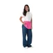 Chef Works FREV-HOT-0 Waist Apron – Reversible Hot Pink, 11.75" L x 21" W, 3 Pockets, 65/35 Poly/Cotton 1 image