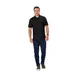 Chef Works SBU01-BLK-2XL Black Cook Shirt, 2XL, 65% Polyester/2% Elastane, Short Sleeve, Snap Front 1 image