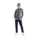 Chef Works W151-GRY-L Dress Shirt – Women’s Large, Grey, Poly/Cotton, 4oz, Adjustable Cuffs 1 image