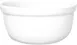 International Tableware 414-EW 16oz. European White Porcelain Bowl, 5" Round, General Use - 1 Dozen 1 image