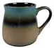 International Tableware 4416-147 Mug, 16oz, 3-1/2" dia. x 3-7/8" H, Blue/Tan Glaze Ceramic, 1 Dozen 1 image