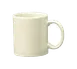 International Tableware 87168-01 China Mug, 11 oz, 3-1/4" Dia x 3-3/4" H, Ceramic, Safe - 1 Dozen 1 image