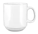 International Tableware 9696W - 11 oz China Mug, 3¼" Dia x 3⅝" H, Dishwasher Safe - 1 Dozen 1 image