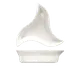 International Tableware AS-12 6" Star‑Shaped 6oz Porcelain Appetizer Bowl – 1 Dozen 1 image