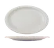 International Tableware BR-51 China Platter 15½" x 11¾" Porcelain Narrow-Rim Dishwasher Safe - 1 Dozen 1 image