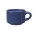 International Tableware CA-23-LB China Cups, 7oz, 3-1/4" dia. x 2-1/2" H, Light Blue, Ceramic, 1 Dozen 1 image