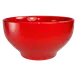 International Tableware CA-44-CR - 44 oz (7") Ceramic Bowl Crimson Red Cancun™ Safe - 1 Dozen 1 image